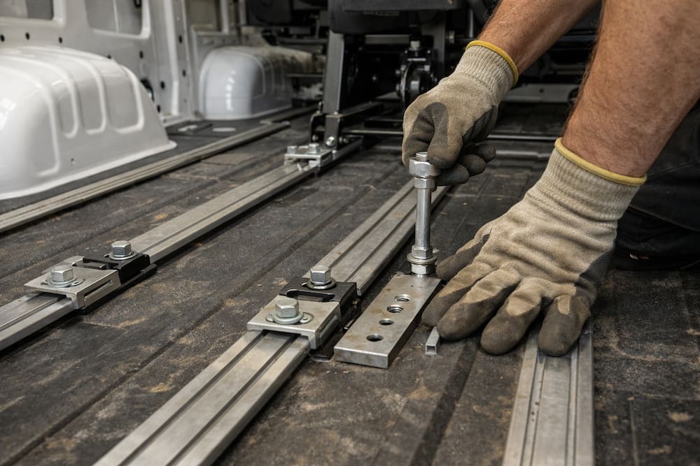 Panelvan koltuk montaj proje detayi